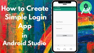 How to Create a Simple Login App in Android Studio [upl. by Nauqed207]