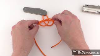 Paracord Lanyard Tying Tutorial  Snake Knot and Diamond Knot with bead [upl. by Ivek]