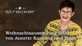 Weihnachtsausstellung 2020 von Annette Kamping und Team [upl. by Vinnie789]