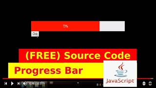 Ep31  Progress bar  Javascript Source Code [upl. by Mihsah]