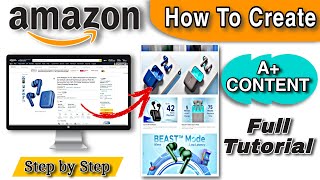 How to Create A Content on Amazon in 2024 Step by Step  Amazon Par A Content Kaise Banaye [upl. by Finzer348]