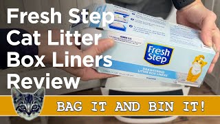 Fresh Step Cat Litter Box Liners Review The Secret To A Cleaner Litter Box [upl. by Elodea]