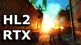 Half Life 2 RTX looks quite nice [upl. by Erbua]