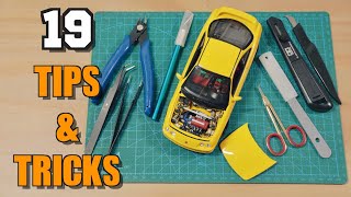 19 Tips and Tricks for Scale Modelers [upl. by Yssirhc]