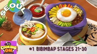 BTS Cooking On  TinyTAN Restaurant  SEOUL BIBIMBAP Stage 2130 [upl. by Stralka]