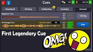 8 ball pool First Legendary Open Archangel Cue 😱 OMG [upl. by Mulac]