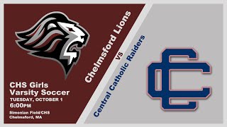 CHS Soccer Girls Varsity vs Central Catholic – October 1 2024 [upl. by Odrawde]