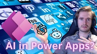 Generative AI in Microsoft Power Apps First Impressions  The Hypomanic Entrepreneur [upl. by Ahsian859]