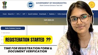 MHTCET 2024  CAP Round Registration Form  Merit List  CAP Round 1  Process Delayed  MHT CET [upl. by Igor343]