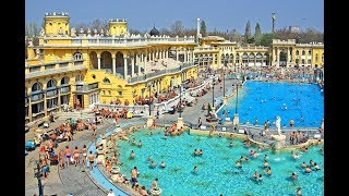 Szechenyi Bath  Budapest Hungary [upl. by Nilrah]