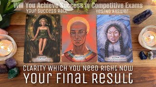 Competitive Exams amp Your Result🔆Your Success Rate💯3 Clear Messages🌟 Career Tarot Reading [upl. by Abeu141]