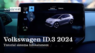 Volkswagen ID3 2024  Focus sistema infotainment amp Tecnologia di bordo [upl. by Akzseinga]