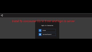 concourse fly installation  cli [upl. by Nolur]