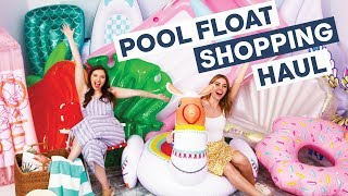 Huge Pool Float Haul Summer 2019 [upl. by Ahsiled]