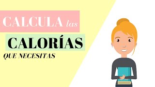 ¿Cómo calcular las calorías que necesitas  Método HarrisBenedict [upl. by Oletha]