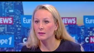 Marion Maréchal fait un terrible lapsus sur CNews [upl. by Nofpets]