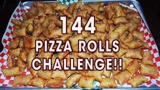 Giligins 144 Totinos Pizza Rolls Challenge in Scottsdale Arizona [upl. by Arvo]