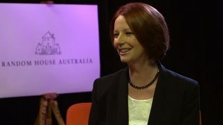 Julia Gillard Book Announcement [upl. by Htebi]