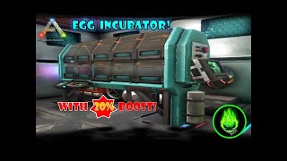 Ark  How To Use The Egg Incubator amp Get A 20 BOOST [upl. by Dulsea325]