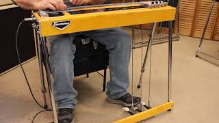 Emmons GS10 BumbleBee Pedal Steel Guitar [upl. by Simonetta]