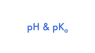 pH and pKa  Acids and Bases [upl. by Teiv]