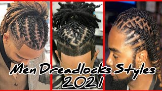 LATEST MEN DREADLOCKS STYLES 2021 [upl. by Linoel794]