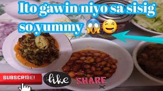 How to cook sisig crunchy  Veronica GVlog [upl. by Atcliffe]