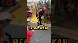 Mau Ngeprank Eh Malah Kena PRANK❗😂 videoviral videoshorts dinosaurus [upl. by Adabel]