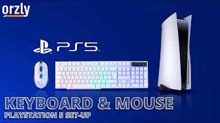 How to use a keyboard and mouse on PS5 SUPER EASY [upl. by Emmons379]