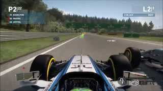 F1 2014  Circuit De SpaFrancorchamps  Belgian Grand Prix Gameplay PC HD 1080p [upl. by Onurb]