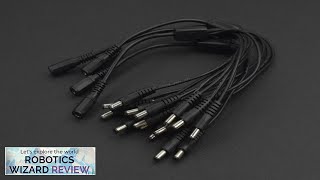 DC 5521 1 Female to 4 Male Power Cable Review [upl. by Phillis]