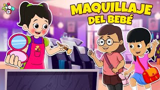 MAQUILLAJE DEL BEBÉ  Cuentos infantiles españoles  Moral Stories  PunToon Kids  Español [upl. by Claudette]