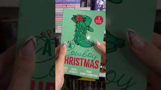 Cowboy Christmas 🤠🎄 booktube books bookrecs cowboys christmas booktok bookish [upl. by Odnama]