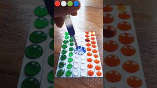 Colour mix video 6🇮🇳⚪🔵🧡colour mix karke kaun sa colourbanta haicolouronline colorfulmixing [upl. by Willette233]