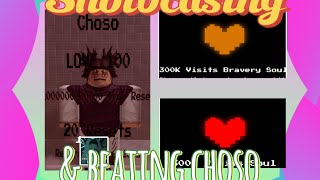 Dummy UTMMBeating Choso and Showcasing 300K event Souls [upl. by Sadler]