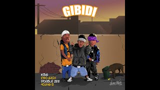 Gibidi  KBG ft Pro Gain Young B amp Double Zee Lyric Visuals [upl. by Earvin]