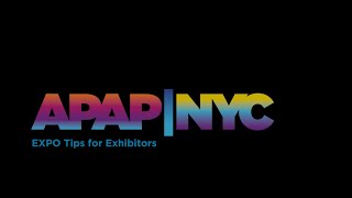 APAPNYC Conference EXPO Tips [upl. by Dianna]