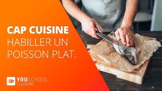 CAP Cuisine • Habiller un poisson plat [upl. by Wixted]