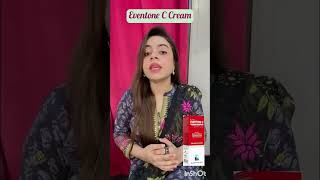 Eventone C cream review✨ shorts shortsyoutube skincare brighteningcream trending [upl. by Aicatsanna]