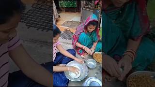 Diwali pain pitha preparation 😊ytshots viralvideo odiasong amarpuja lovebirds2 [upl. by Shelia]