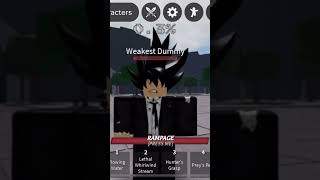 Bro is one fart away from dying strongestbattlegrounds roblox [upl. by Loralie208]