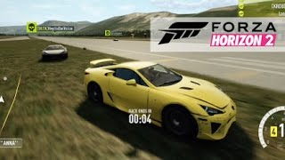 Forza Horizon 2  Backwards Luck Close Calls and More [upl. by Kennan]