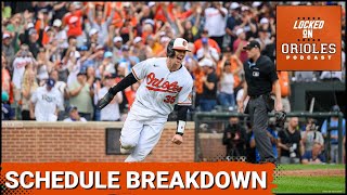 Breaking down the Baltimore Orioles 2024 Schedule [upl. by Ralaigh]