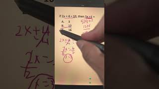 Digital SAT Quick Tips Mastering Equations shortsvideo educational satmathconcepts Viralvideo [upl. by Hapte]