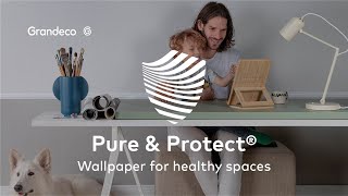 Pure amp Protect  Grandeco WallFashion Group [upl. by Ralat]