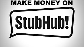 How to make money online selling  reselling tickets on Stubhub and Ticketmaster [upl. by Cynthie]