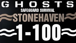 Stonehaven Rounds 1100 Full Gameplay  Call of Duty Ghosts Safeguard Survival Infinite Completed [upl. by Ludovick]