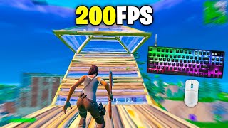 GTX 1650 4GB Fortnite Low Meshes  Apex Pro TKL ASMR 😴 [upl. by Roane166]