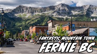 Fernie BC  4K  fernie ferniebc ferniebritishcolumbia [upl. by Macknair585]