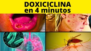 🦠 DESCUBRE Para Qué sirve la DOXICICLINA 100 mg en adultos y mucho más 2023 [upl. by Noraf928]